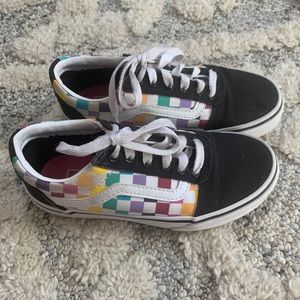 Checkered Vans